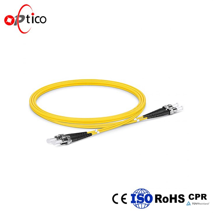 Cordó de connexió dúplex ST/UPC OM1