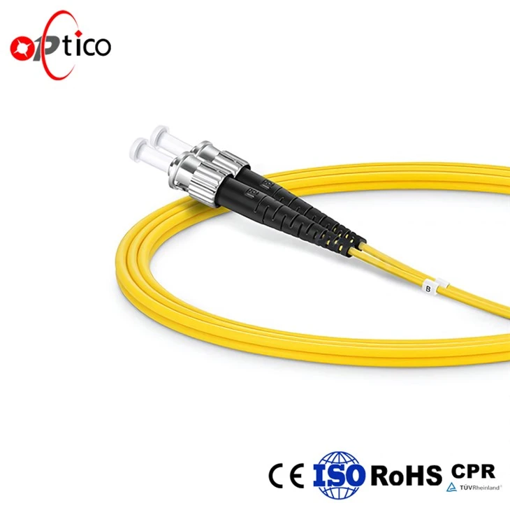 Cordó de connexió dúplex ST/UPC OM4